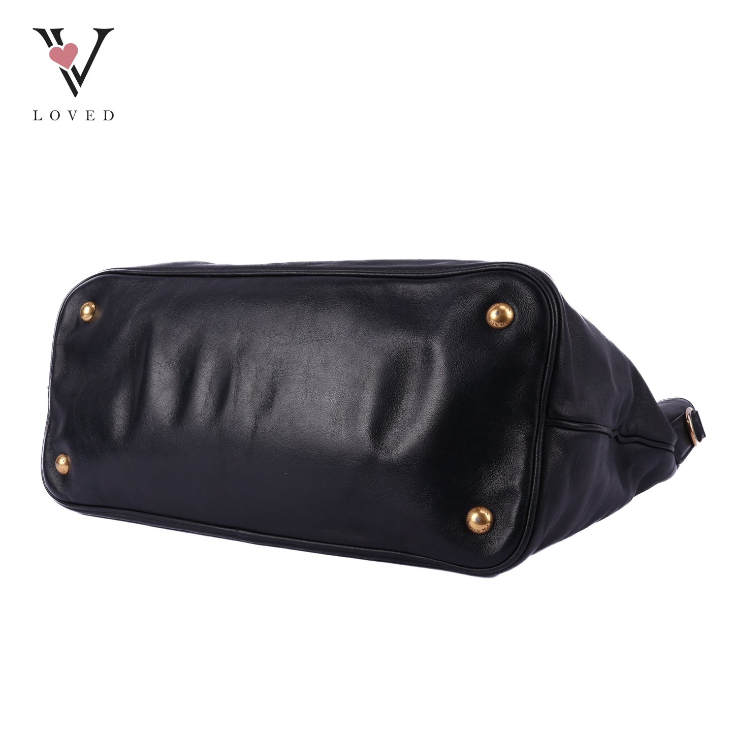 Two-way Bag In Black Leather