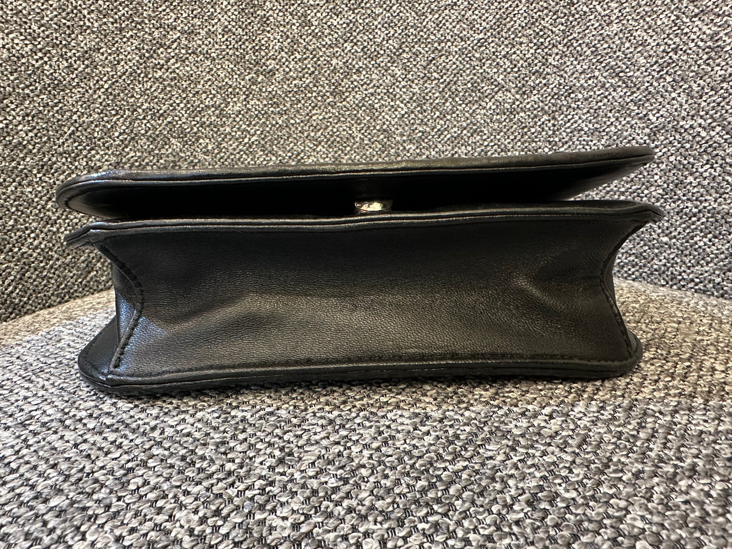 Prada Nappa Gaufre Crossbody Bag In Black Soft Leather