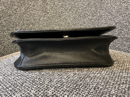 Prada Nappa Gaufre Crossbody Bag In Black Soft Leather