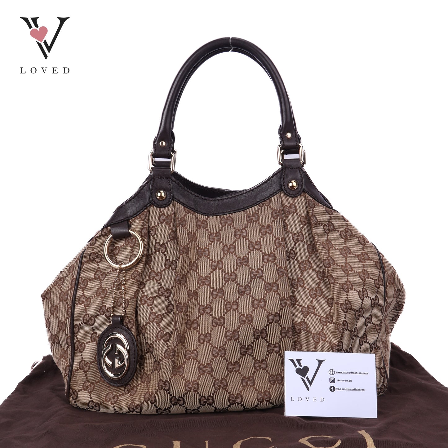 Sukey Tote Bag In GG Canvas
