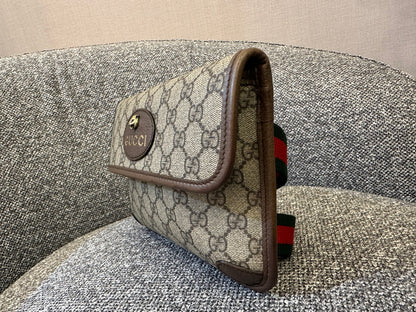 Gucci GG Supreme Monogram Neo Vintage Web Belt Bag