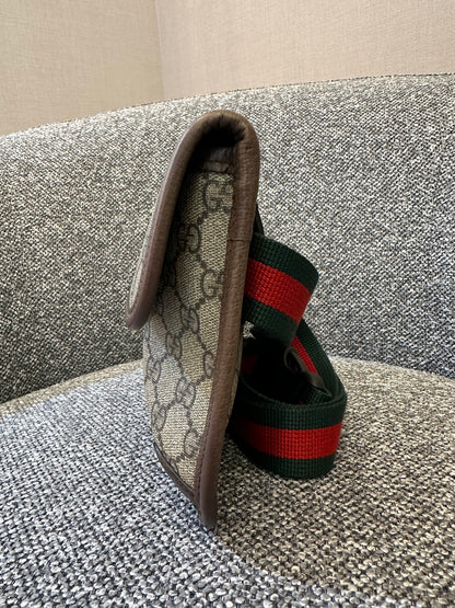 Gucci GG Supreme Monogram Neo Vintage Web Belt Bag