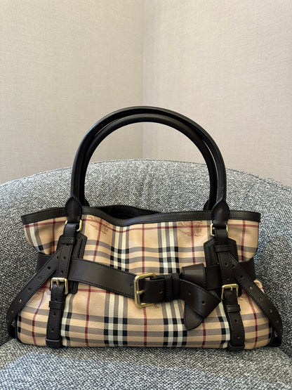 Burberry Haymarket Check Northfield Tote Bag
