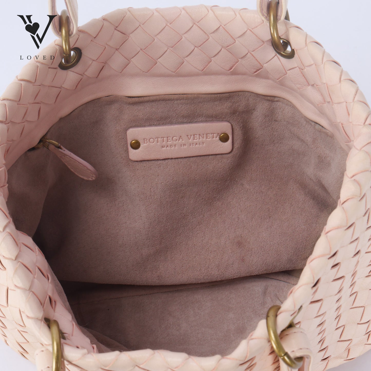 Intrecciato Capri tote Leather Pony-Style