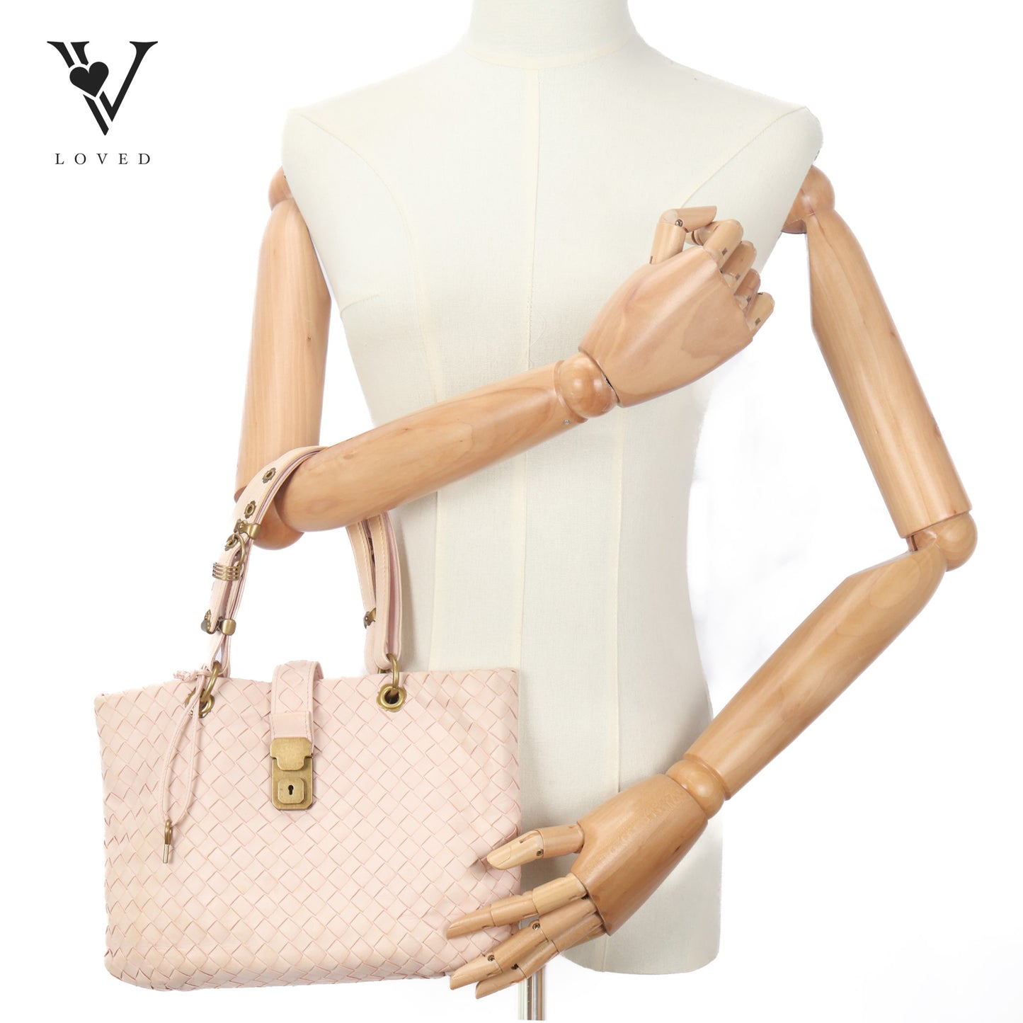 Intrecciato Capri tote Leather Pony-Style