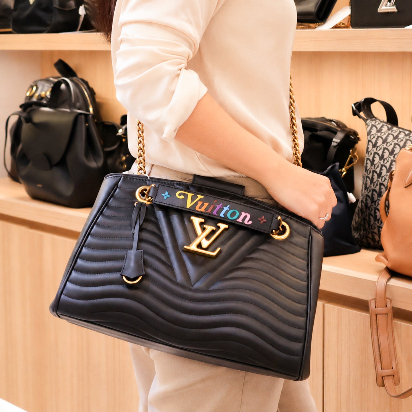 Louis Vuitton New Wave Chain Shoulder Bag