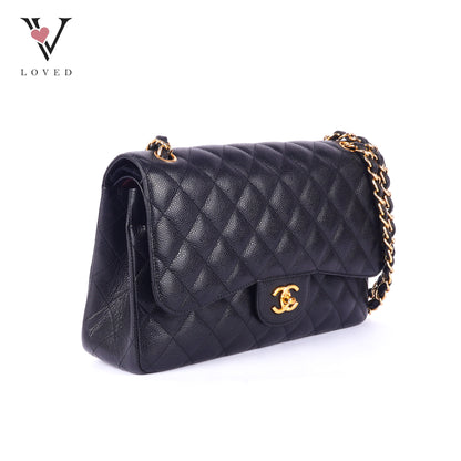 Chanel Jumbo Flap in Caviar Leather