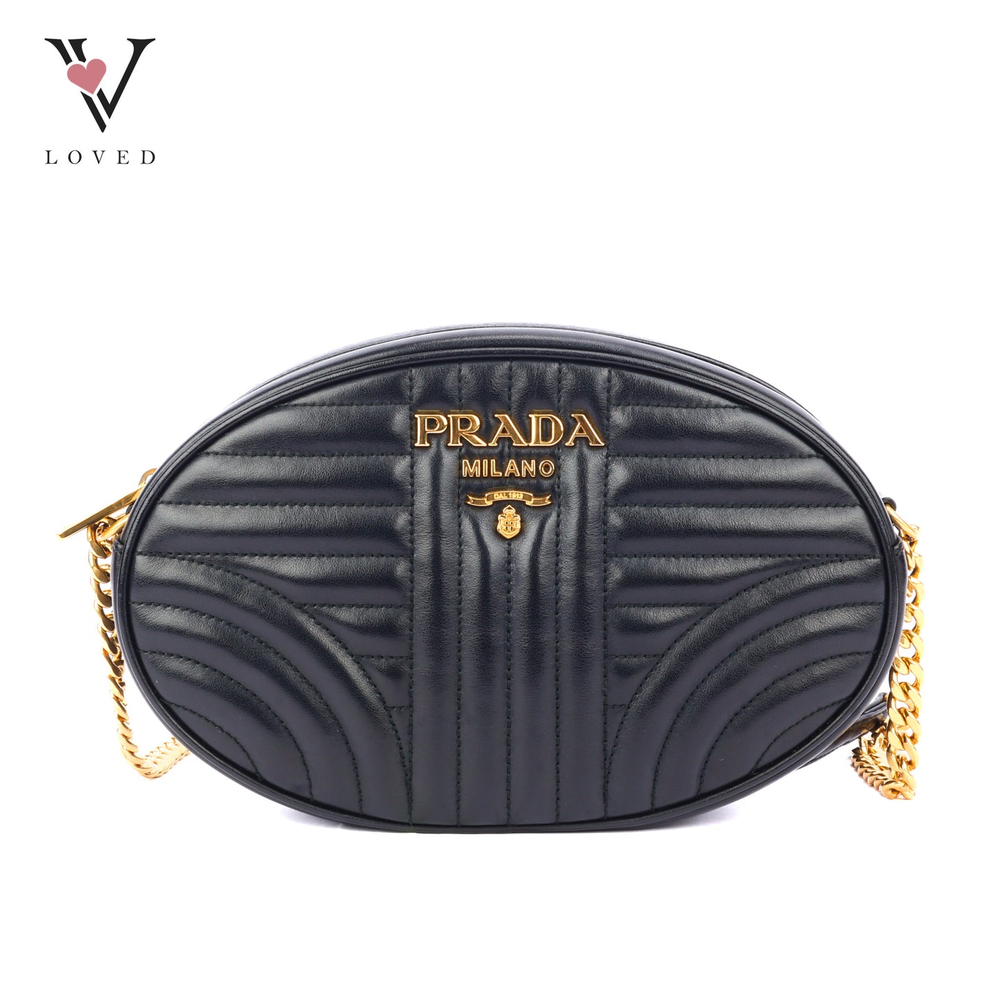 Prada Oval Diagramme Camera Bag