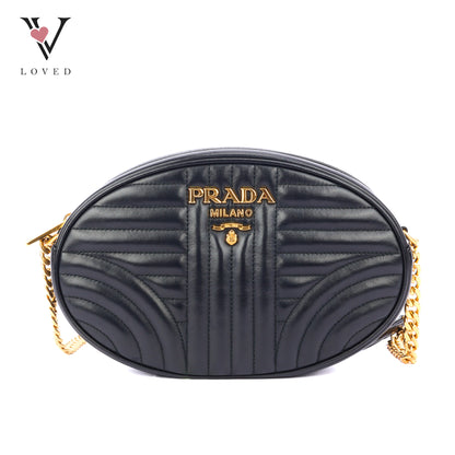 Prada Oval Diagramme Camera Bag