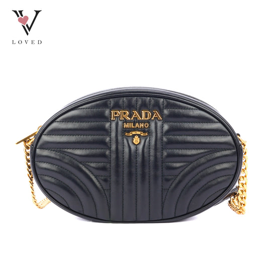 Prada Oval Diagramme Camera Bag