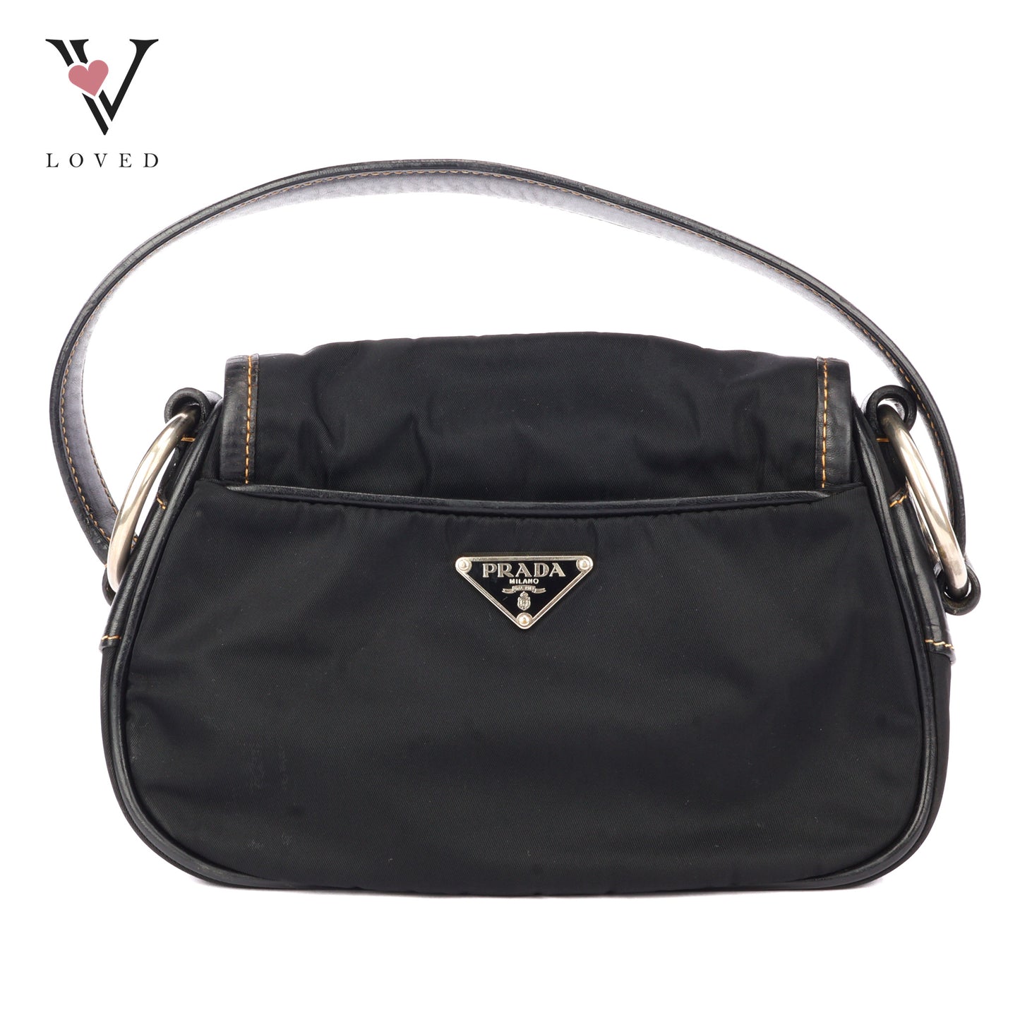 Prada Tessuto Nylon Corsaire Shoulder Bag