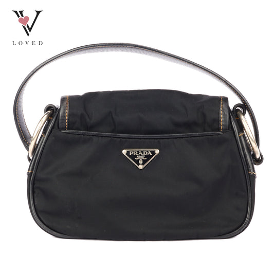 Prada Tessuto Nylon Corsaire Shoulder Bag