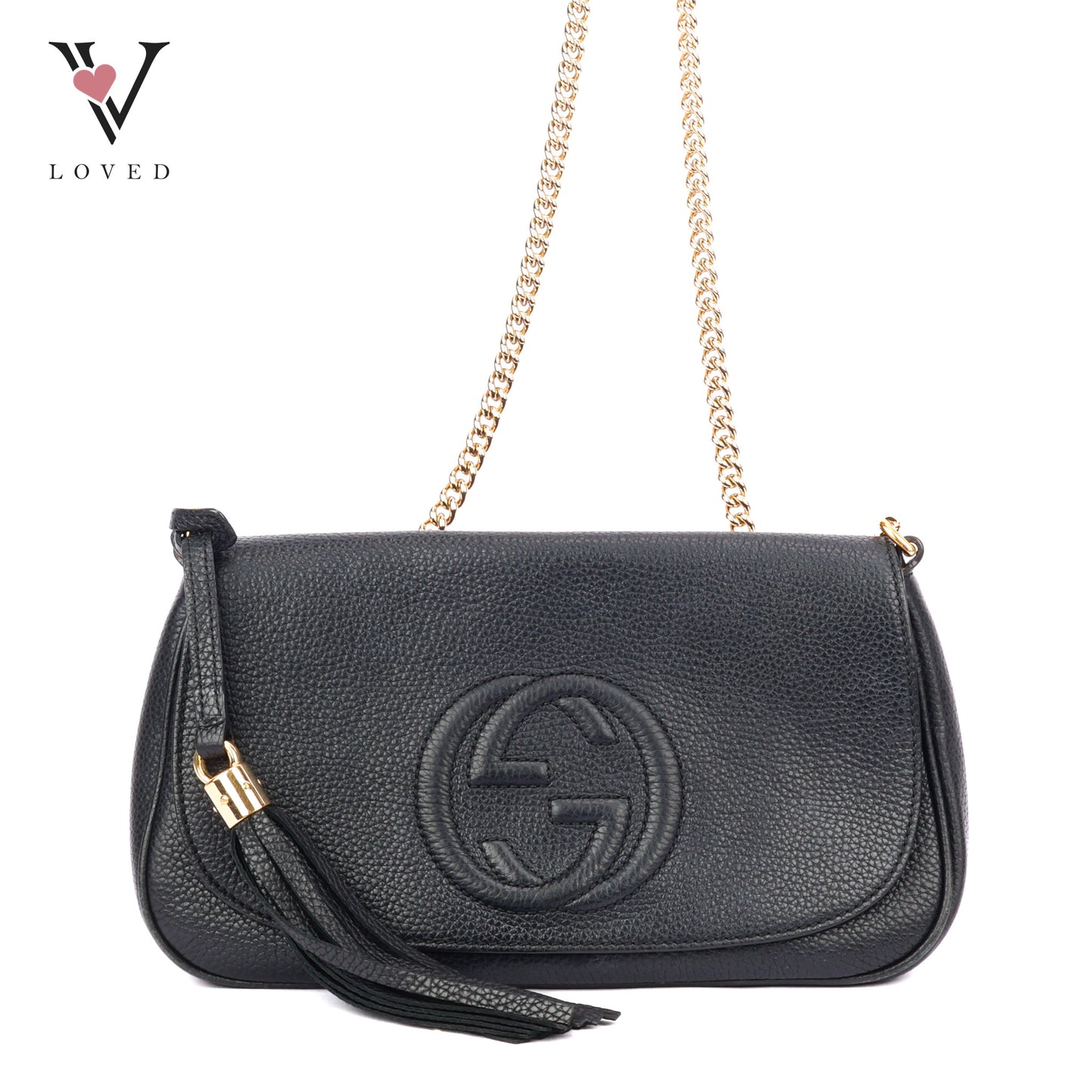 Gucci Soho Flap Crossbody Bag