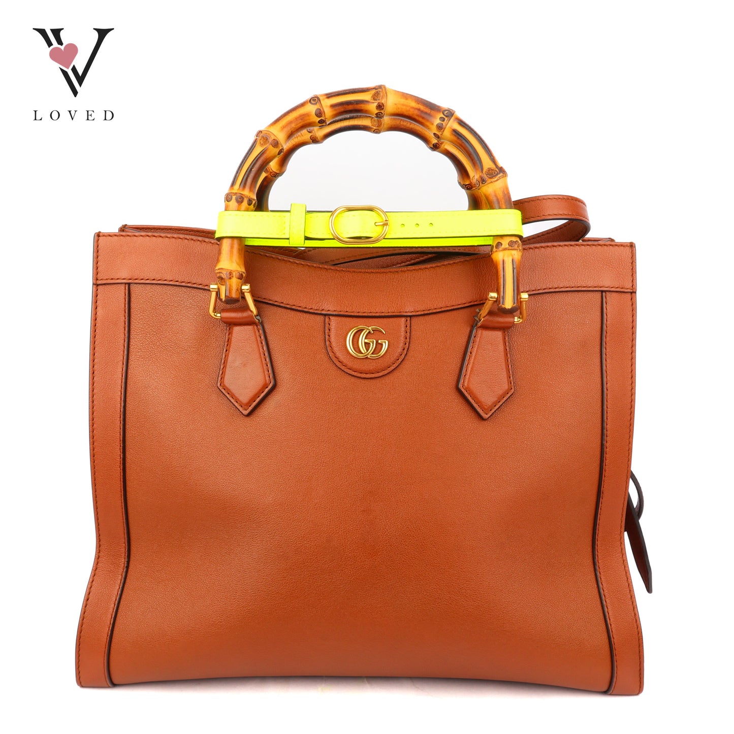 Gucci Diana Bamboo Handle Tote Bag