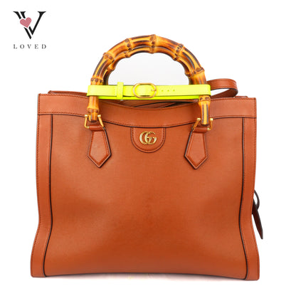 Gucci Diana Bamboo Handle Tote Bag