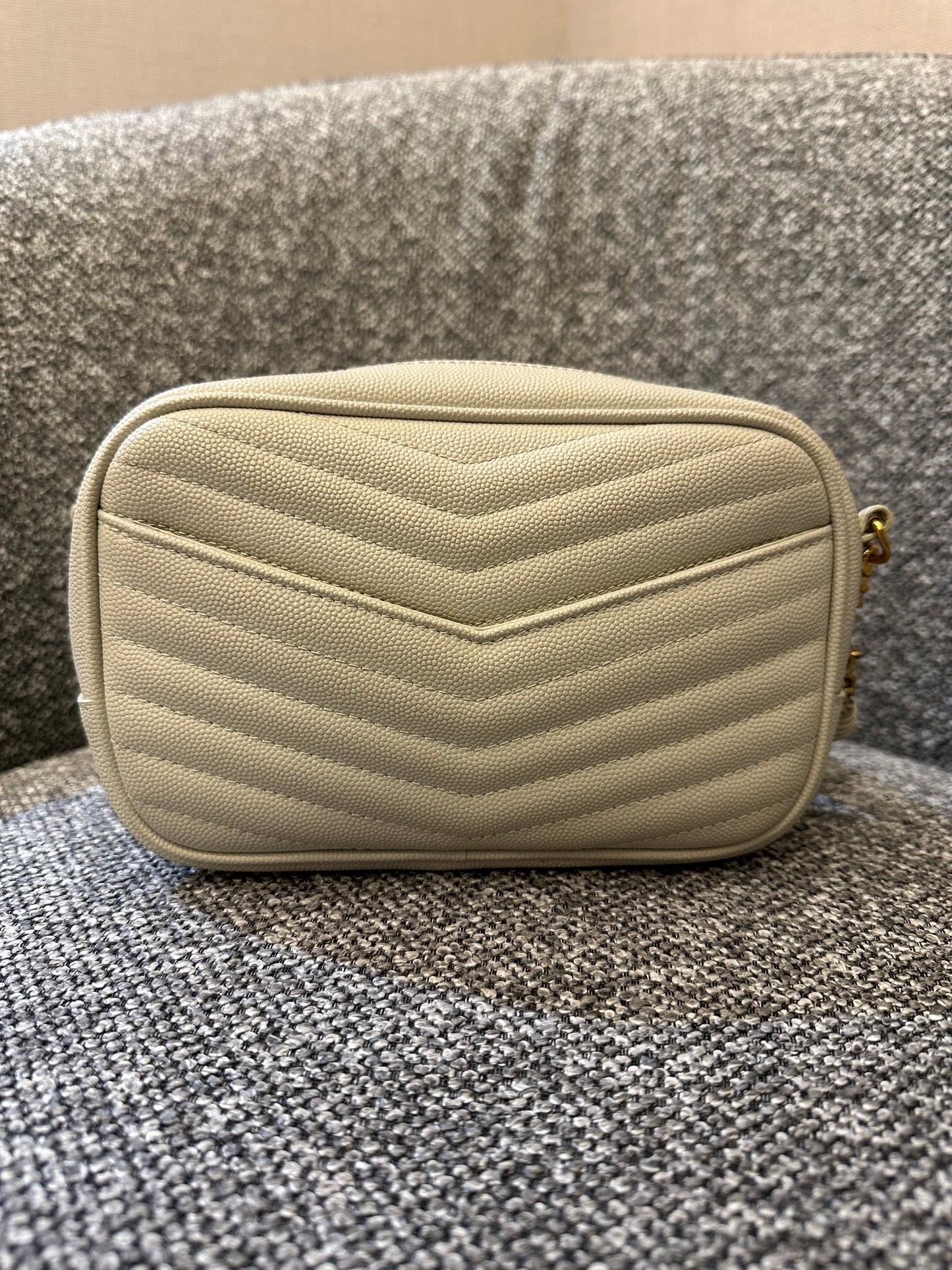 YSL Lou Camera Bag in Quilted Leather