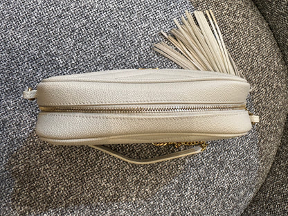 YSL Lou Camera Bag in Quilted Leather