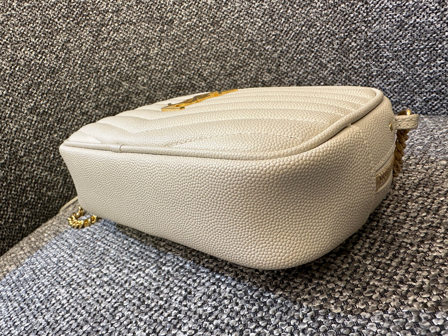 YSL Lou Camera Bag in Quilted Leather