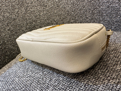 YSL Lou Camera Bag in Quilted Leather