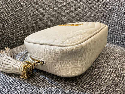 YSL Lou Camera Bag in Quilted Leather