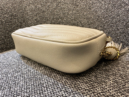 YSL Lou Camera Bag in Quilted Leather