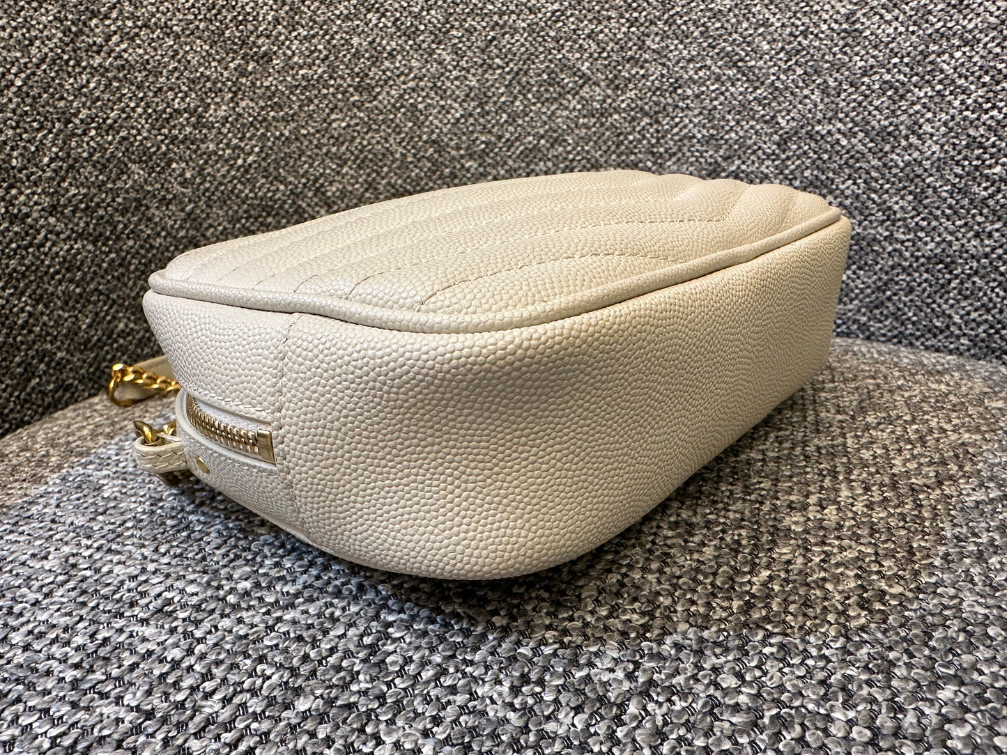 YSL Lou Camera Bag in Quilted Leather
