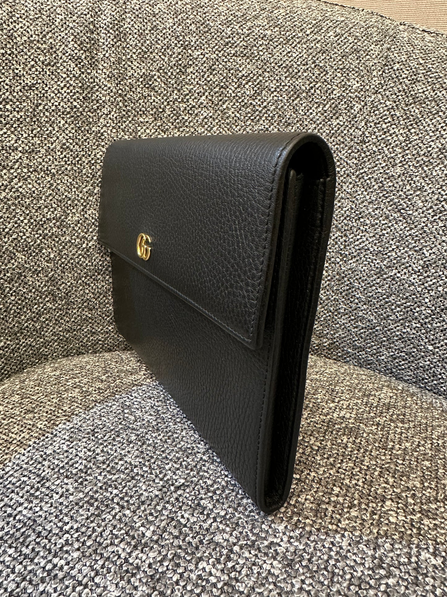 Gucci GG Marmont Flap Clutch Bag