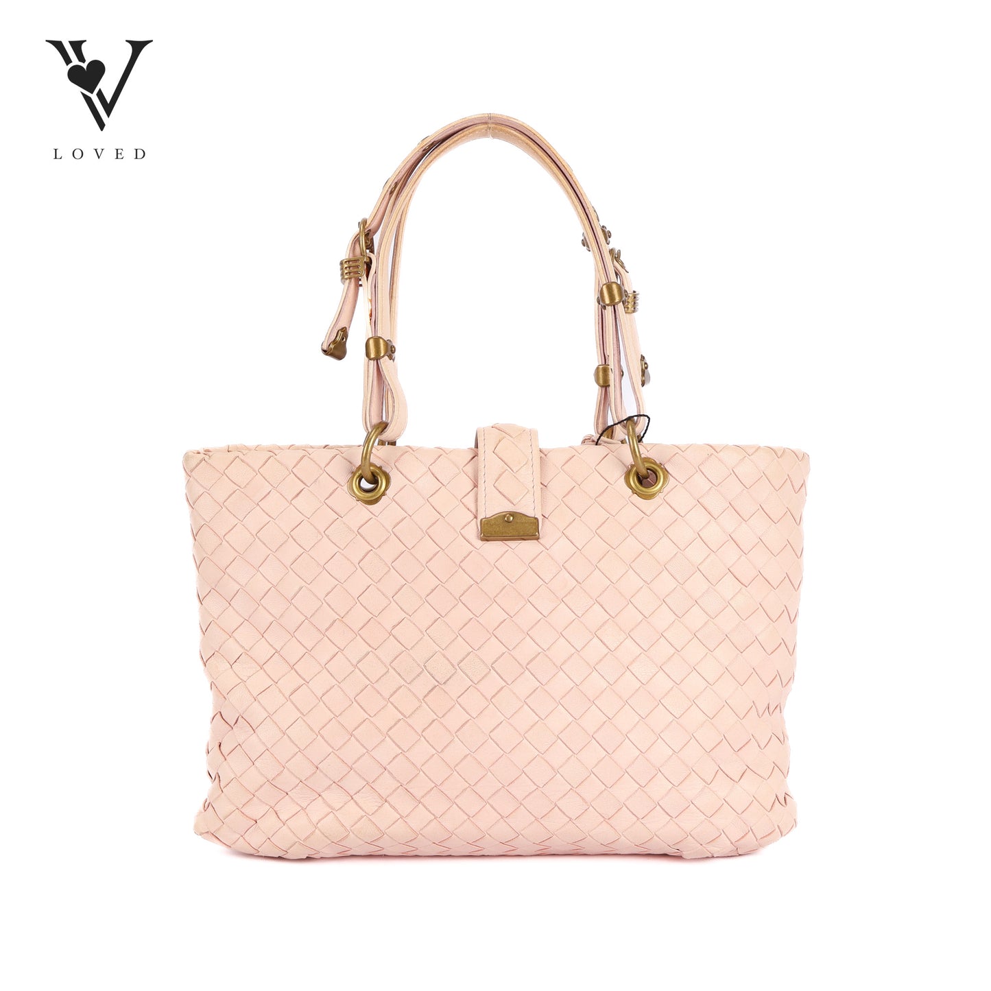 Intrecciato Capri tote Leather Pony-Style