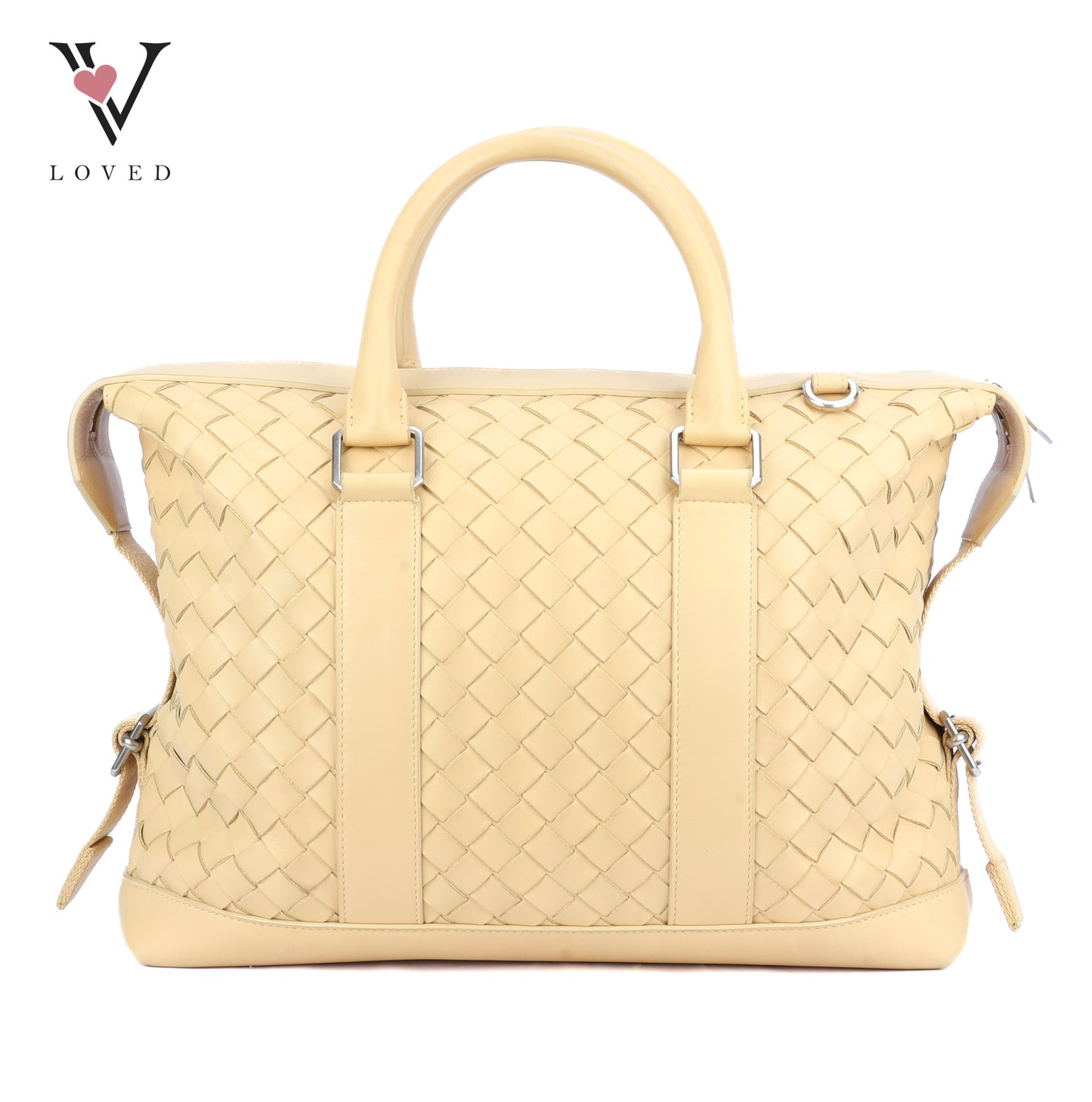 Bottega Veneta Intrecciato Leather Duffel Bag
