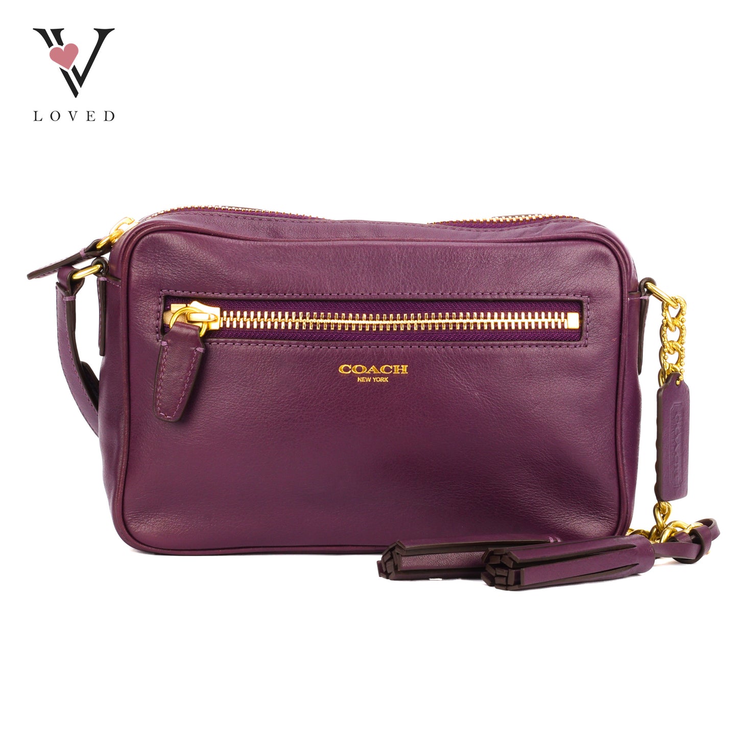 Coach Legacy Leather Flight Crossbody Bag