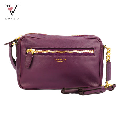 Coach Legacy Leather Flight Crossbody Bag