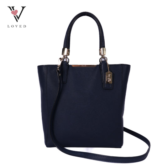 Madison Mini North/South Tote In Saffiano Leather