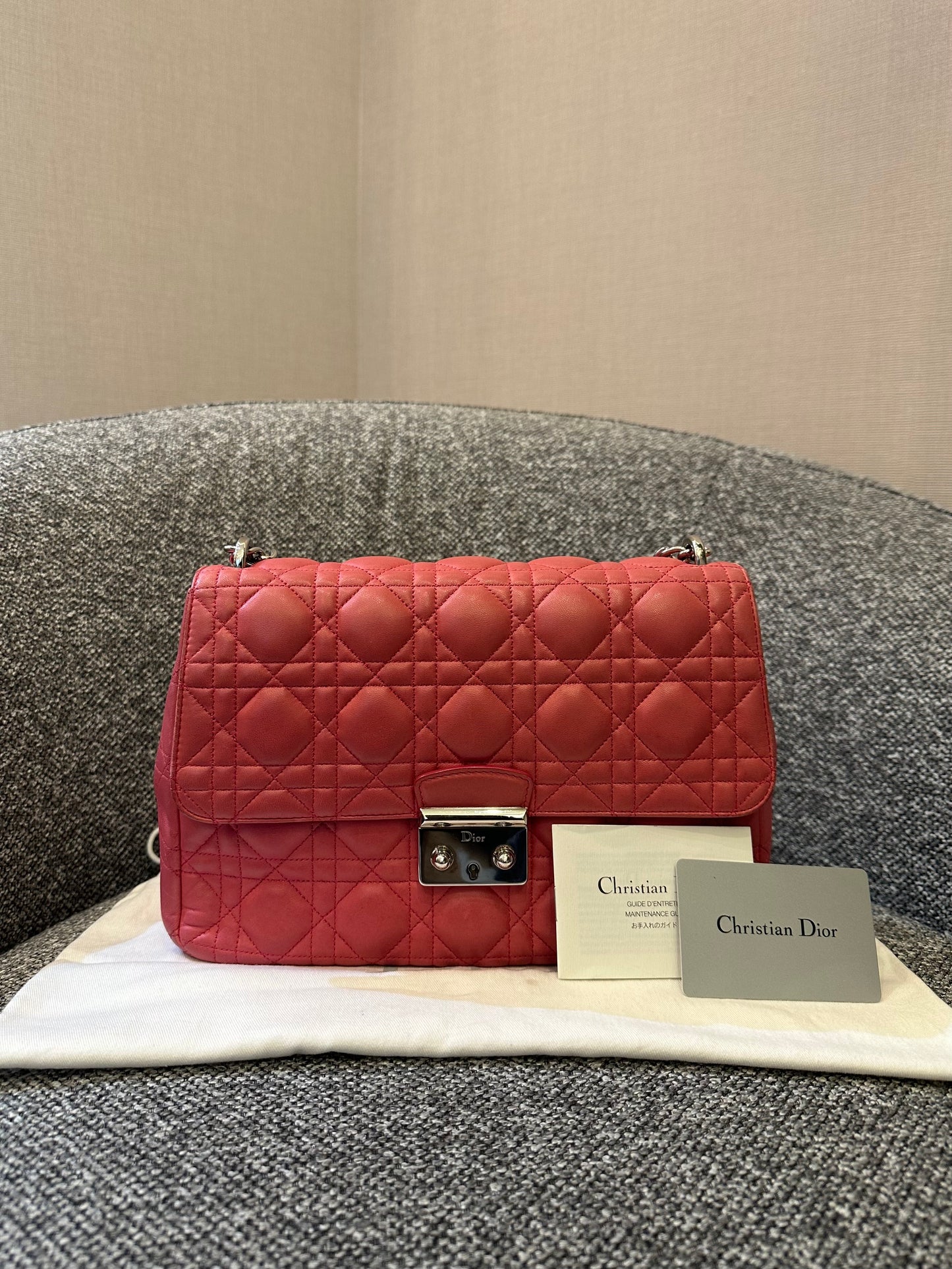 Christian Dior Miss Dior Cannage Shoulder Bag