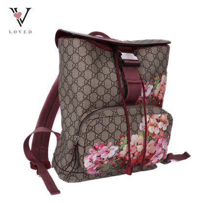 GG Supreme Blooms In Beige Backpack