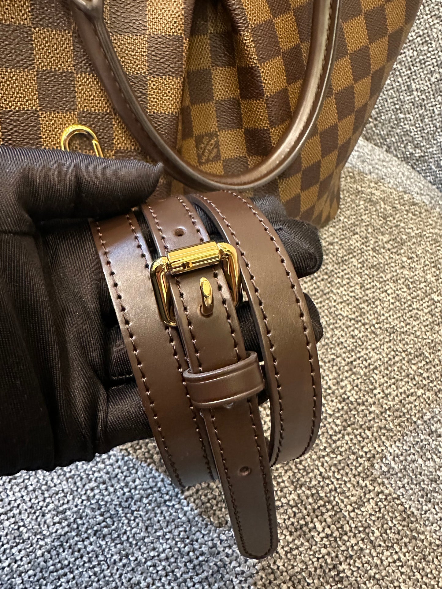 Louis Vuitton Siena PM In Damier Ebene