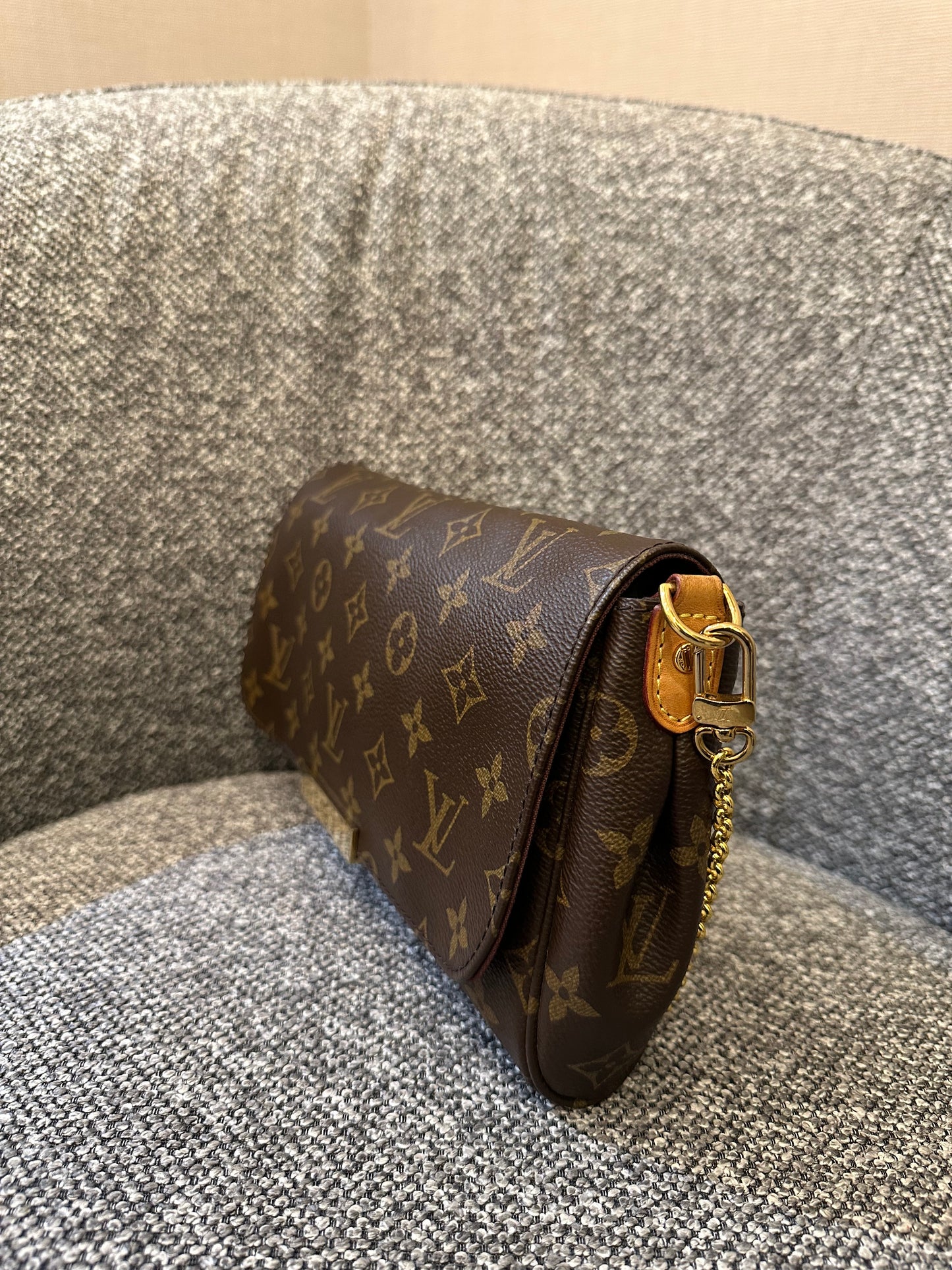 Louis Vuitton Favorite Monogram Canvas Shoulder Bag