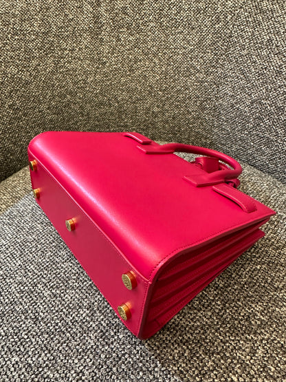 Yves Saint Laurent Sac de Jour Handbag in Fushcia Pink
