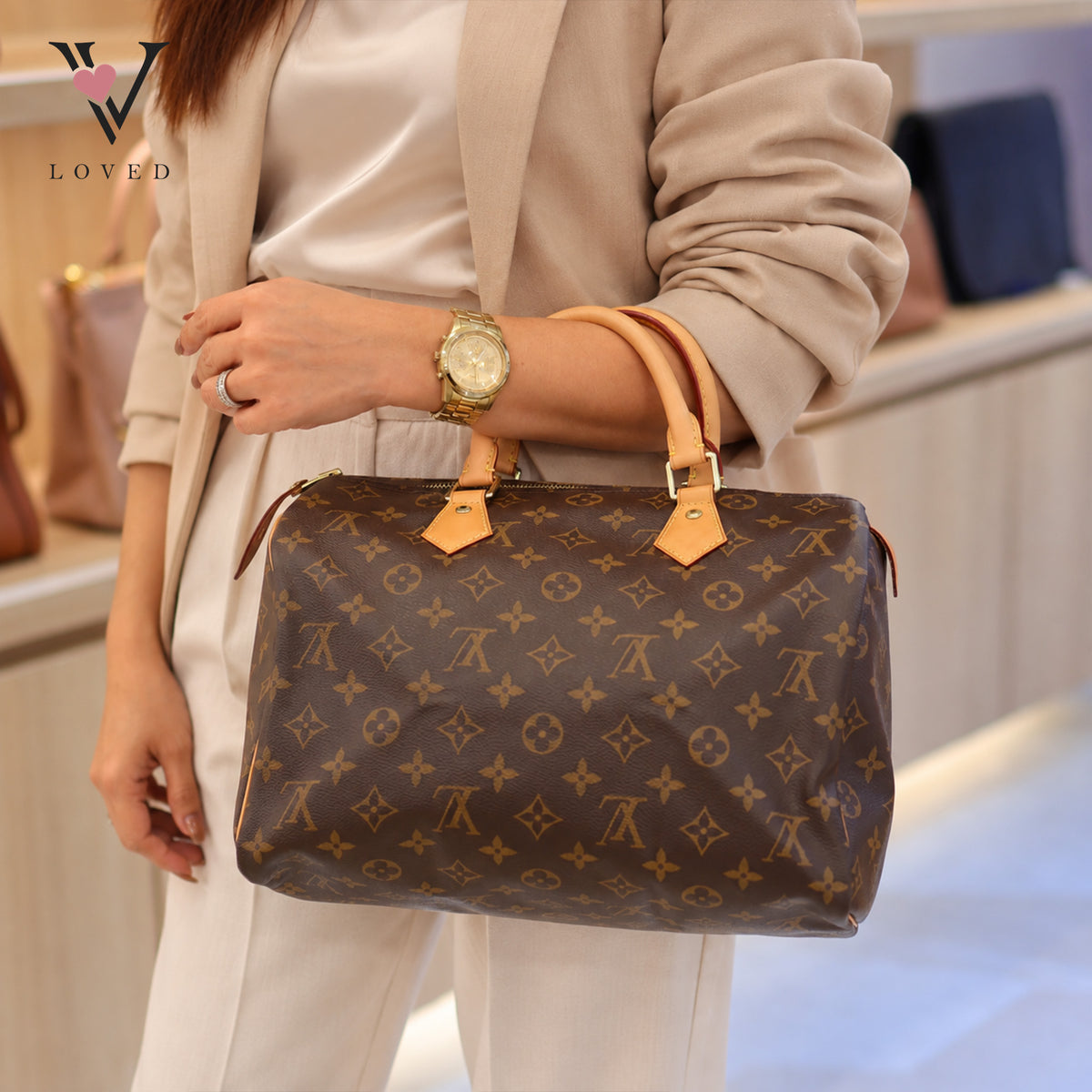 Louis Vuitton Speedy 30 in Monogram Canvas