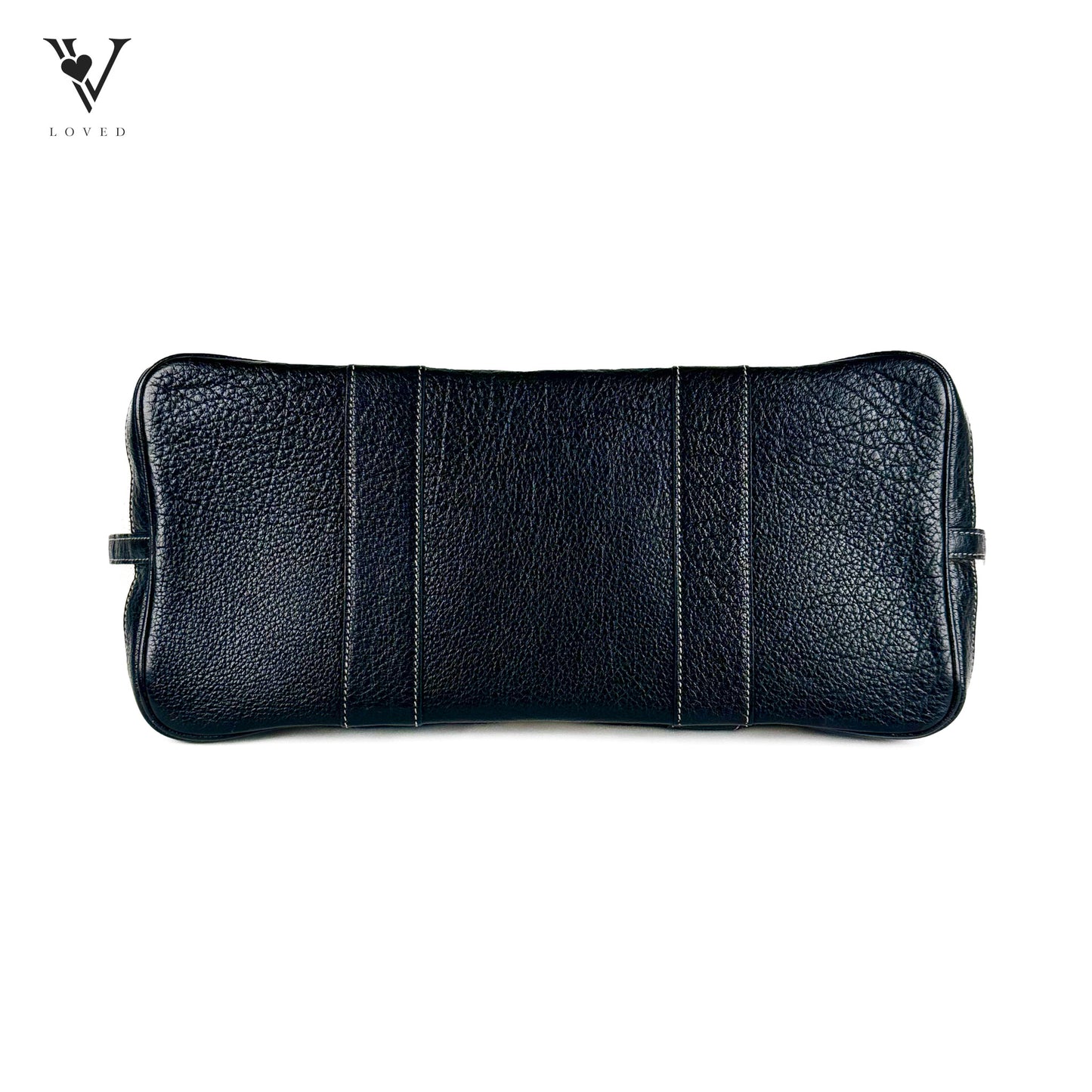 Garden Party Limited Edition Bolduc Toile Leather in Gray and Black