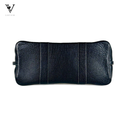 Garden Party Limited Edition Bolduc Toile Leather in Gray and Black