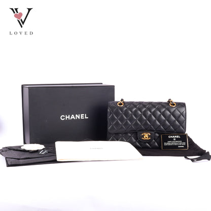 Chanel Medium Double Flap in Caviar Leather