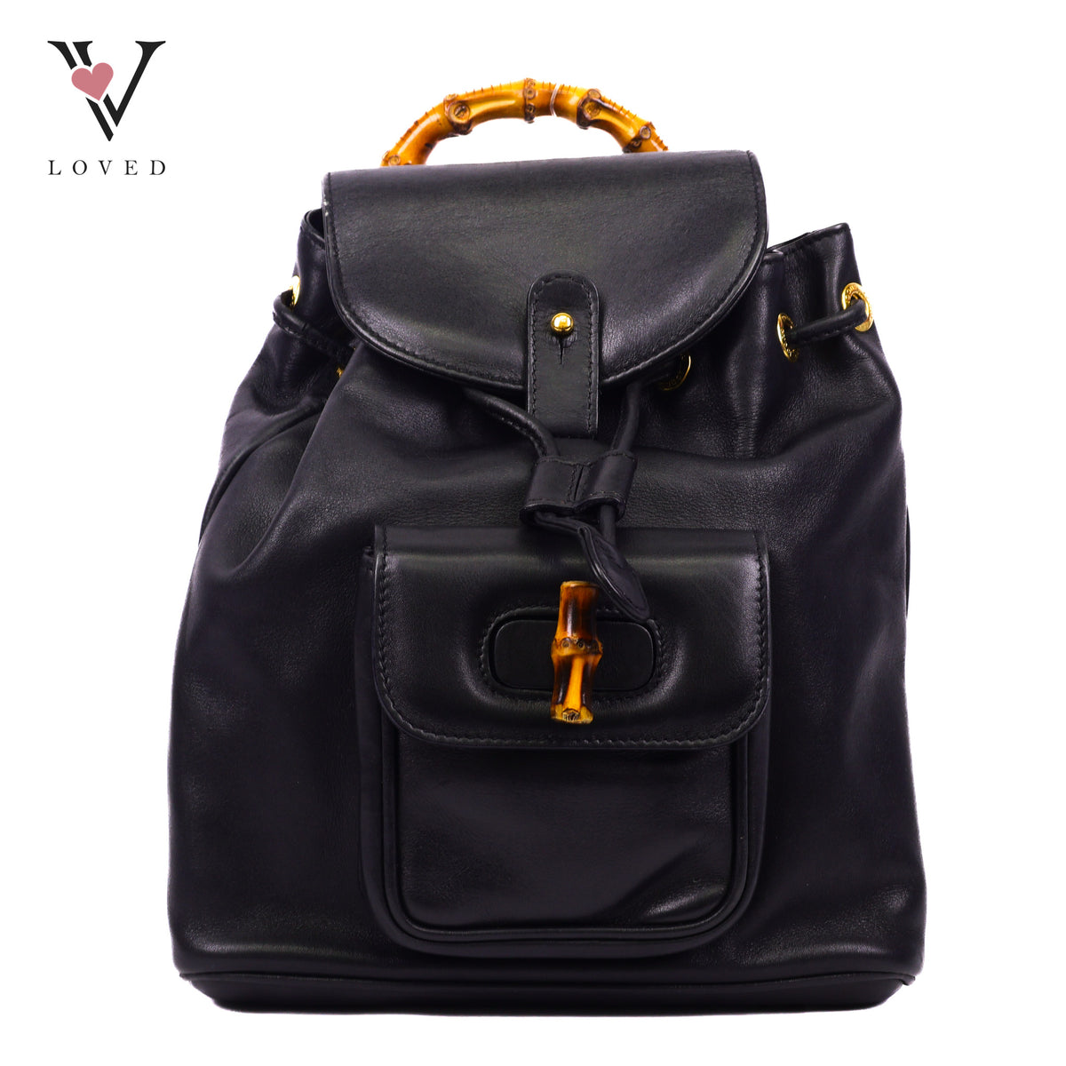 Gucci Mini Bamboo Backpack