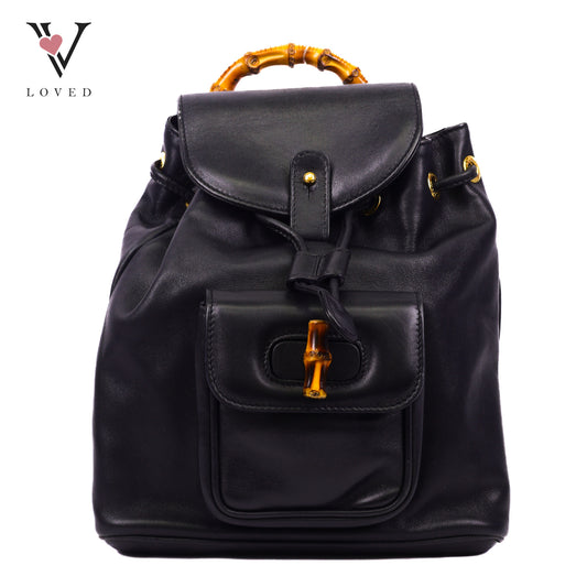 Gucci Mini Bamboo Backpack