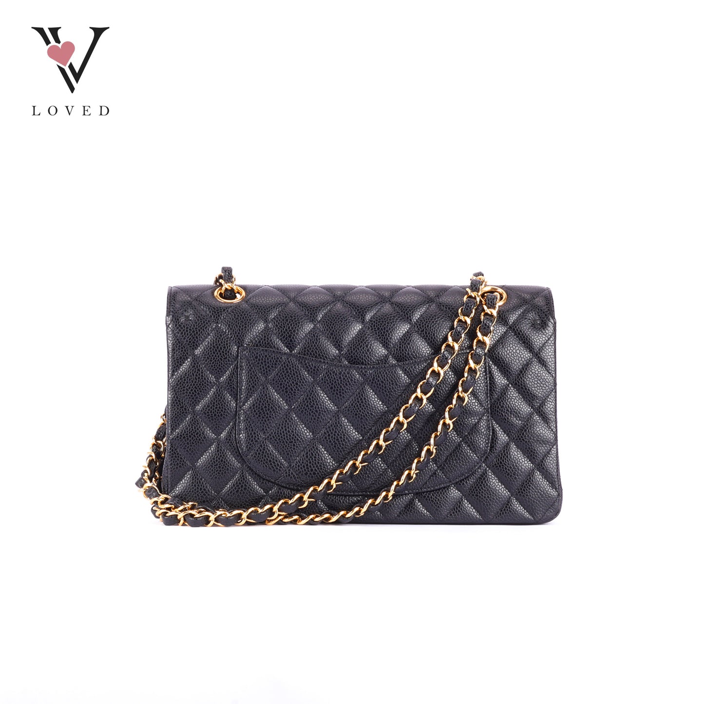 Chanel Medium Double Flap in Caviar Leather