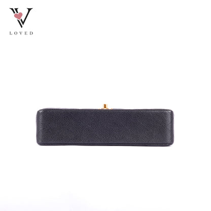 Chanel Medium Double Flap in Caviar Leather