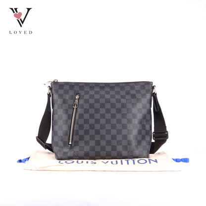 Louis Vuitton Mick PM Graphite Canvas Messenger