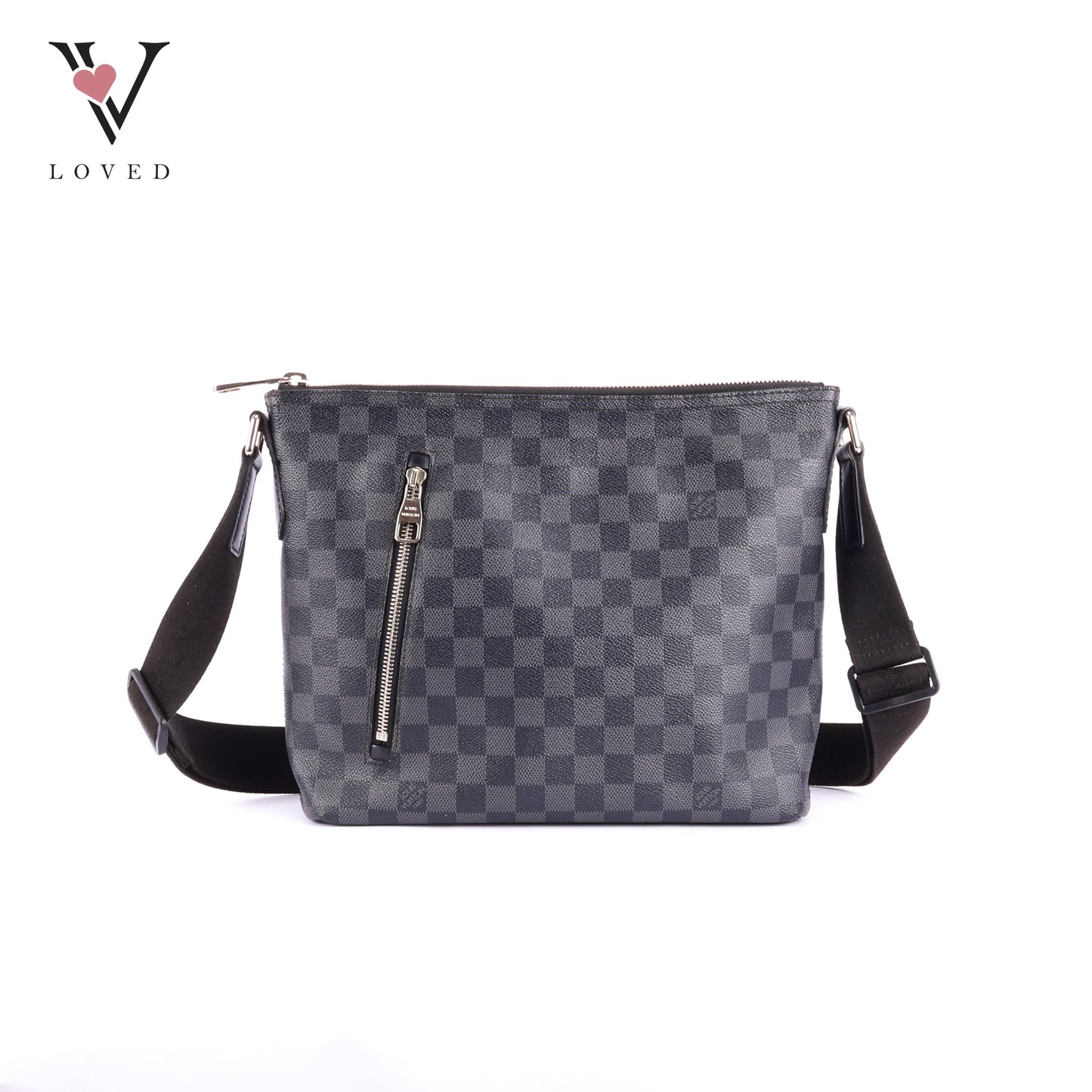 Louis Vuitton Mick PM Graphite Canvas Messenger