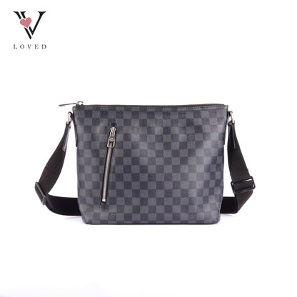 Louis Vuitton Mick PM Graphite Canvas Messenger