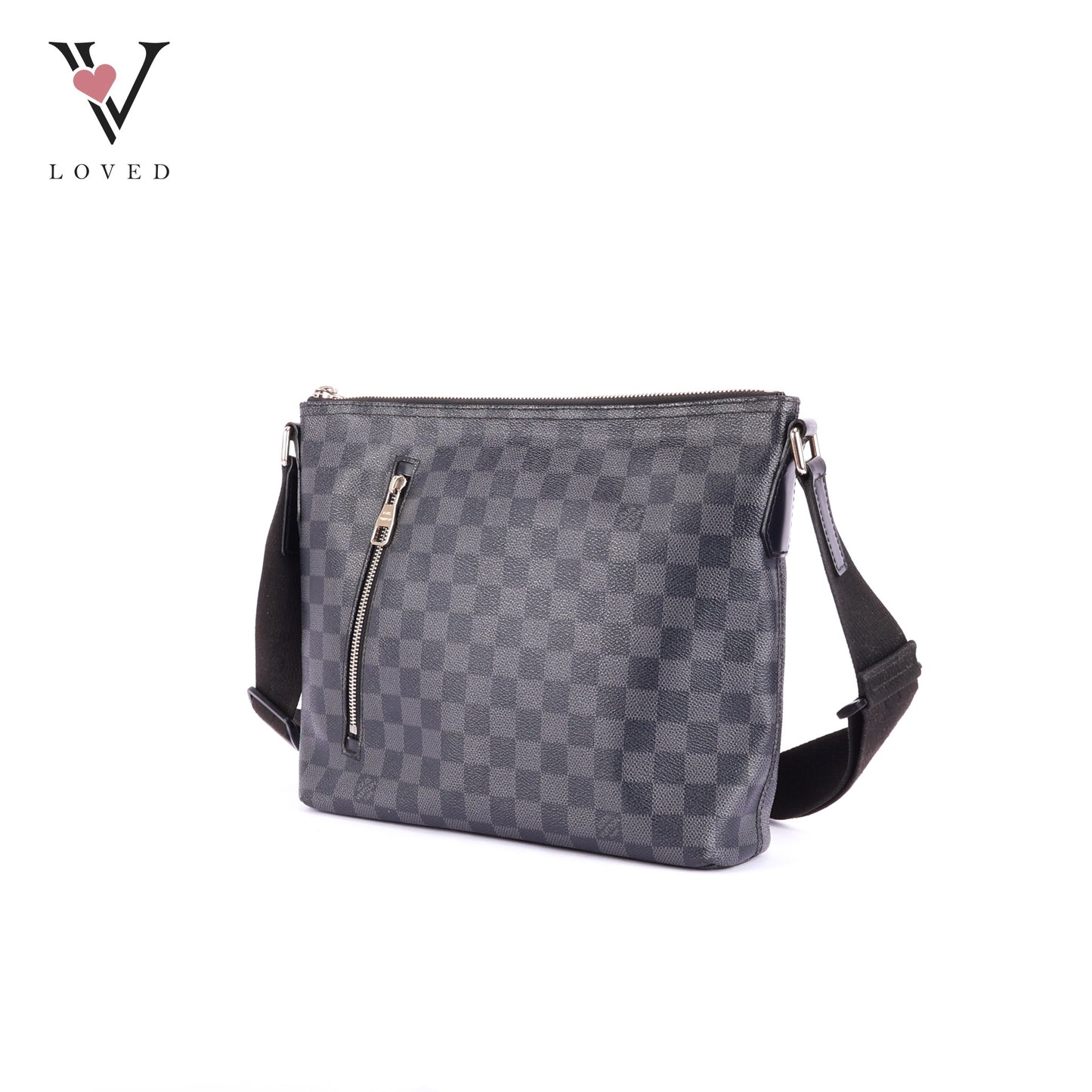 Louis Vuitton Mick PM Graphite Canvas Messenger