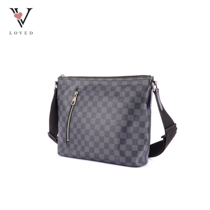 Louis Vuitton Mick PM Graphite Canvas Messenger